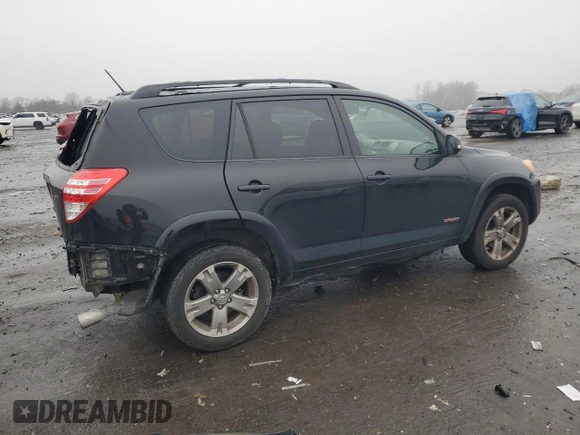 2011 Toyota RAV4 Sport with VIN JTMRK4DV1B5101813, listed as a Copart auction lot 85141494 with 91,013 mi miles and Salvage Title. Bid and sale history available at carsss.com. Image 3.