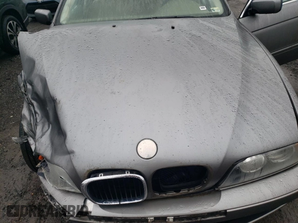 2003 BMW 5 Series 530iA with VIN WBADT63463CK43600, listed as a Copart auction lot 85340764 with 0 mi miles and Salvage Title. Bid and sale history available at carsss.com. Image 11.