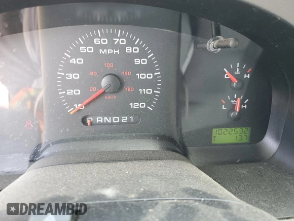 2005 Ford F-150 STX with VIN 1FTRX14W75FA83793, listed as a Copart auction lot 59310055 with 102,253 mi miles and Salvage title. Bid and sale history available at DreamBid. Image 9.