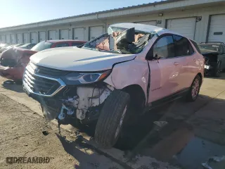 2019 Chevrolet Equinox LT with VIN 3GNAXKEV2KS639483, listed as a Copart auction lot 45383625 with 50,539 mi miles and Salvage Title. Bid and sale history available at carsss.com. Image 1.