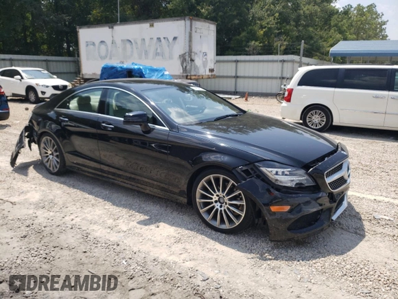 2016 Mercedes-Benz CLS with VIN WDDLJ6FB7GA173241, listed as a Copart auction lot 64604973 with 56,357 mi miles. Bid and sale history available at carsss.com. Image 4.
