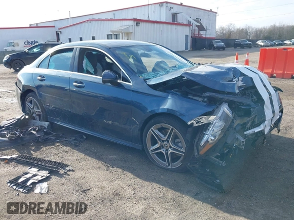 2022 Mercedes-Benz A 220 with VIN W1K3G4FB3NJ365112, listed as a IAAI auction lot 41140086 with 5,369 mi miles and . Bid and sale history available at DreamBid. Image 1.