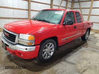 2004 GMC Sierra 1500 SLE with VIN 2GTEC19T141260790, listed as a Copart auction lot 43076615 with 214,088 mi miles and Clean Title. Bid and sale history available at DreamBid. Image 1.