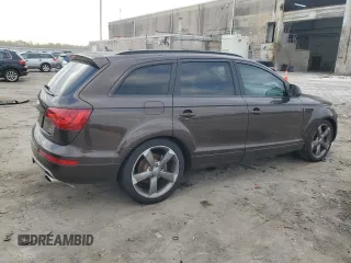2014 Audi Q7 3.0L TDI Prestige with VIN WA1VMBFE9ED016362, listed as a Copart auction lot 41605365 with 156,321 mi miles and Clean Title. Bid and sale history available at carsss.com. Image 3.