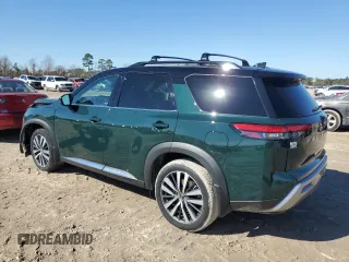 2022 Nissan Pathfinder Platinum with VIN 5N1DR3DH8NC269387, listed as a Copart auction lot 43648835 with 32,292 mi miles and Salvage title. Bid and sale history available at DreamBid. Image 2.