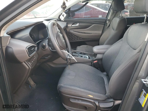 2020 Hyundai Santa Fe SE with VIN 5NMS2CAD4LH142619, listed as a Copart auction lot 84668674 with 95,999 mi miles and Salvage Title. Bid and sale history available at carsss.com. Image 7.