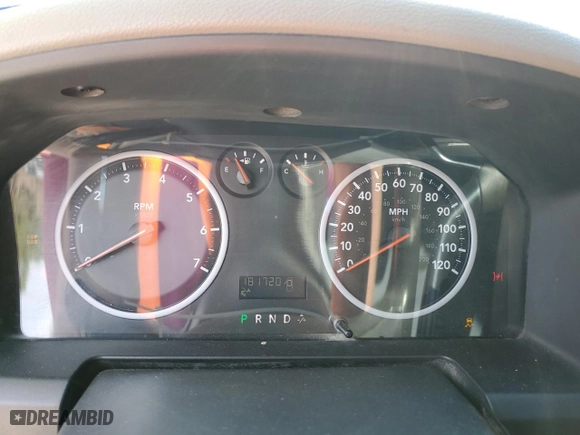 2010 Dodge Ram 1500 SLT with VIN 1D7RB1CP0AS189860, listed as a Copart auction lot 88989755 with 181,720 mi miles and Salvage Title. Bid and sale history available at carsss.com. Image 9.