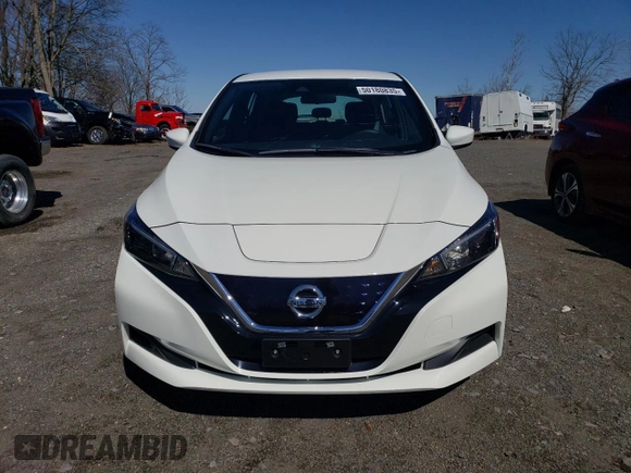 2022 Nissan LEAF S z VIN 1N4AZ1BVXNC561522, wystawiony jako Copart lot #50180835 z przebiegiem 20 888 mil mil oraz Szkoda całkowita • Salvage title. Historia ofert i sprzedaży dostępna na DreamBid. Obrazek 5.