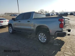 2021 Chevrolet Silverado 1500 Custom with VIN 3GCPWBEK4MG428142, listed as a Copart auction lot 52232105 with 51,129 mi miles and Salvage Title. Bid and sale history available at DreamBid. Image 2.