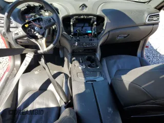 2018 Maserati Ghibli с VIN ZAM57XSA2J1300405, выставлен на аукционе Copart как лот 47807815 с пробегом Не указан миль и Списание • Salvage title. История ставок и продаж доступна на DreamBid. Изображение 8.