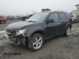 2007 Mitsubishi Outlander XLS with VIN JA4MT41X17U012294, listed as a Copart auction lot 88162865 with 198,422 mi miles and Salvage Title. Bid and sale history available at carsss.com. Image 1.