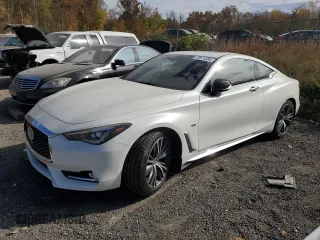 2019 Infiniti Q60 Luxe with VIN JN1EV7EL8KM290022, listed as a Copart auction lot 78571534 with 58,900 mi miles and Salvage Title. Bid and sale history available at DreamBid. Image 1.