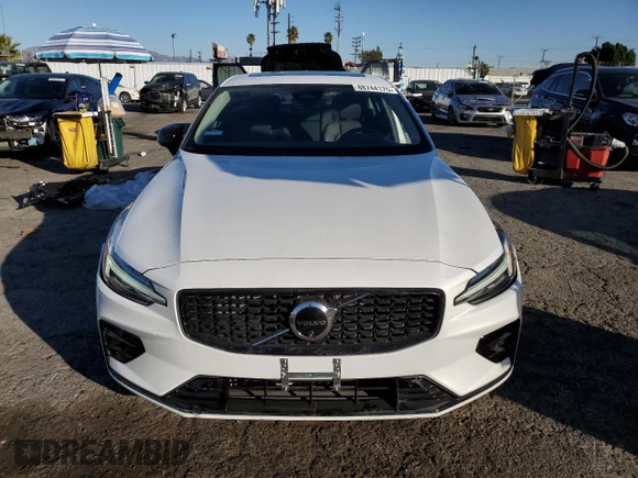 2024 Volvo S60 Plus Dark Theme with VIN 7JRL12FLXRG315532, listed as a Copart auction lot 88744175 with 14,597 mi miles and Salvage title. Bid and sale history available at DreamBid. Image 5.