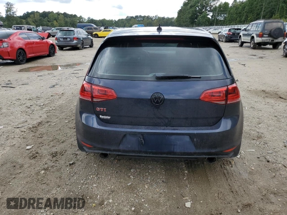 2017 Volkswagen Golf GTI Autobahn with VIN 3VW547AU7HM044801, listed as a Copart auction lot 66106443 with 79,434 mi miles. Bid and sale history available at carsss.com. Image 6.