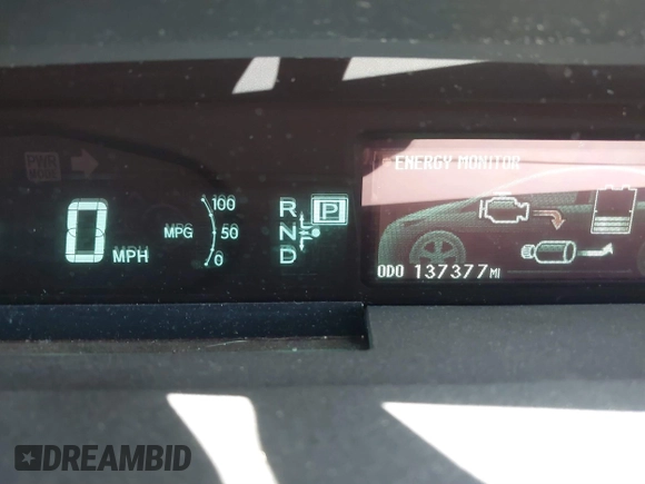 2015 Toyota Prius Four with VIN JTDKN3DU8F0426195, listed as a IAAI auction lot 41529611 with 137,377 mi miles. Bid and sale history available at carsss.com. Image 7.