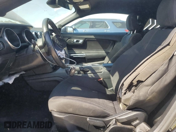 2021 Ford Mustang EcoBoost with VIN 1FA6P8TH8M5134145, listed as a Copart auction lot 50377265 with 41,098 mi miles and Salvage Title. Bid and sale history available at carsss.com. Image 7.
