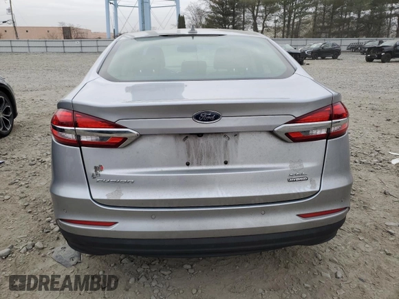 2020 Ford Fusion Hybrid SEL with VIN 3FA6P0MU8LR158261, listed as a Copart auction lot 49091385 with 0 mi miles and Salvage Title. Bid and sale history available at carsss.com. Image 6.
