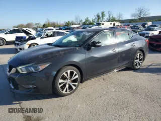 2017 Nissan Maxima S z VIN 1N4AA6AP4HC365801, wystawiony jako Copart lot #52754195 z przebiegiem 141 033 mil mil oraz Czysty tytuł • Clean title. Historia ofert i sprzedaży dostępna na DreamBid. Obrazek 1.