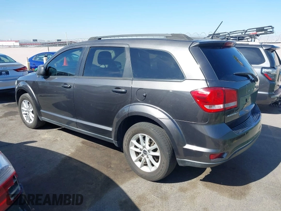 2017 Dodge Journey SXT with VIN 3C4PDCBBXHT506498, listed as a IAAI auction lot 42057667 with 110,059 mi miles and . Bid and sale history available at DreamBid. Image 3.