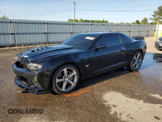2015 Chevrolet Camaro SS z VIN 2G1FK1EJ5F9210600, wystawiony jako Copart lot #53379095 z przebiegiem 99 504 mil mil oraz Szkoda całkowita • Salvage title. Historia ofert i sprzedaży dostępna na DreamBid. Obrazek 1.