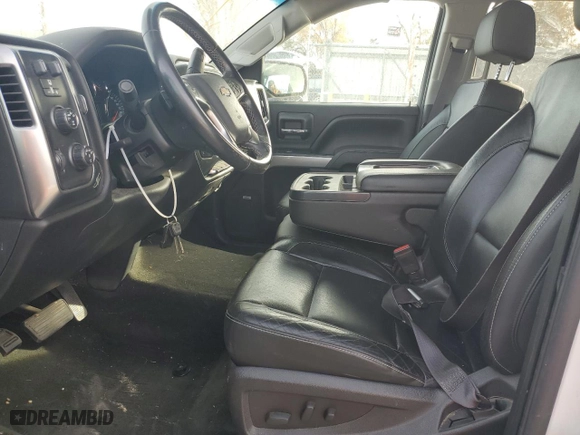 2016 Chevrolet Silverado 1500 LT with VIN 1GCVKREC3GZ257232, listed as a Copart auction lot 80899654 with 127,094 mi miles and Salvage Title. Bid and sale history available at carsss.com. Image 7.