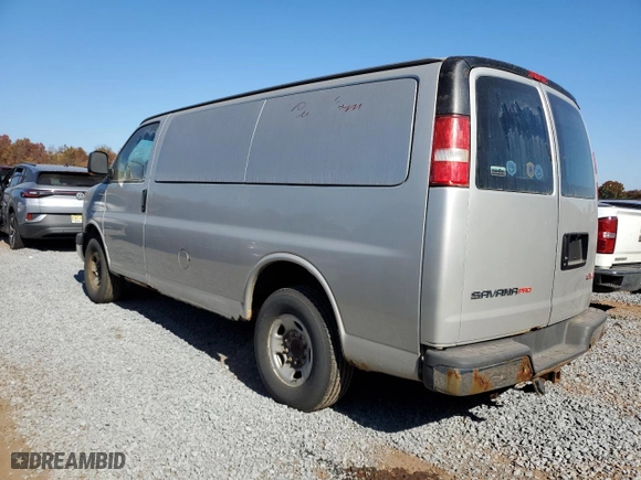 2007 GMC Savana Cargo Van with VIN 1GTGG25U171170258, listed as a Copart auction lot 76138614 with 113,364 mi miles and Clean Title. Bid and sale history available at carsss.com. Image 2.
