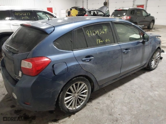 2012 Subaru Impreza Wagon 2.0i Premium with VIN JF1GPAD65CH231874, listed as a IAAI auction lot 41339364 with 115,401 mi miles. Bid and sale history available at carsss.com. Image 4.