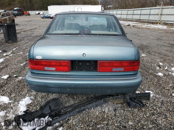 1995 Buick Regal Custom with VIN 2G4WB52L3S1459051, listed as a Copart auction lot 85779714 with 109,033 mi miles and Salvage title. Bid and sale history available at DreamBid. Image 6.