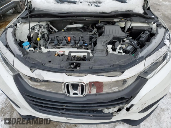 2021 Honda HR-V LX with VIN 3CZRU6H30MM708145, listed as a Copart auction lot 45362525 with 39,243 mi miles and Salvage Title. Bid and sale history available at carsss.com. Image 12.
