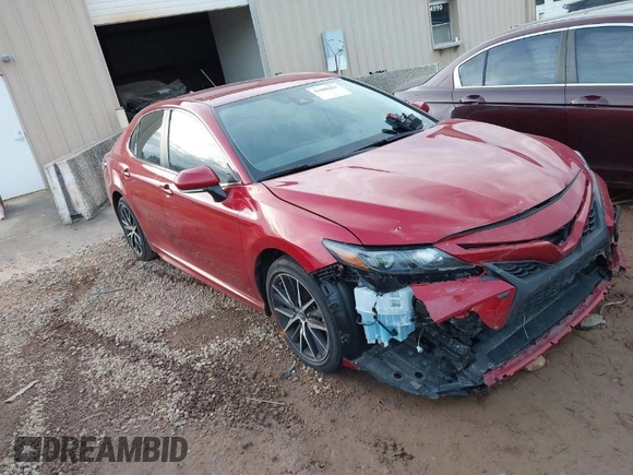 2023 Toyota Camry SE with VIN 4T1T11AK1PU172181, listed as a IAAI auction lot 41088423 with 31,467 mi miles. Bid and sale history available at carsss.com. Image 1.