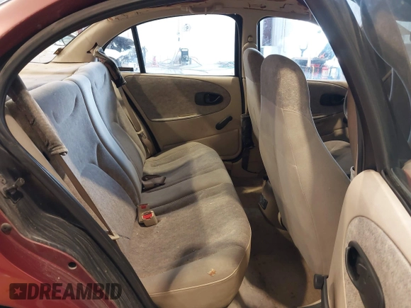 1996 Saturn SL with VIN 1G8ZG528XTZ192914, listed as a IAAI auction lot 41604499 with 126,180 mi miles. Bid and sale history available at carsss.com. Image 8.