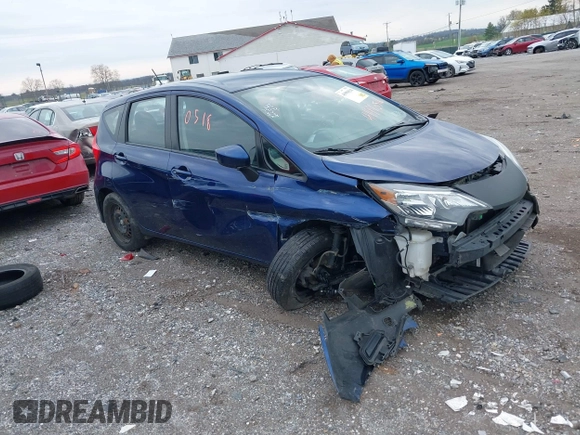 2017 Nissan Note S Plus with VIN 3N1CE2CP9HL373624, listed as a IAAI auction lot 41990518 with 123,768 mi miles and . Bid and sale history available at DreamBid. Image 1.
