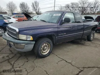 1998 Dodge Ram 1500 with VIN 3B7HC12Y3WG189752, listed as a Copart auction lot 46402395 with 142,629 mi miles and Salvage Title. Bid and sale history available at carsss.com. Image 1.