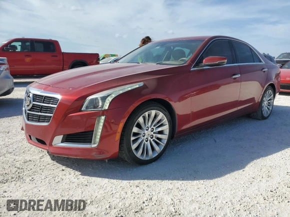 2014 Cadillac CTS Performance RWD with VIN 1G6AS5SX0E0132207, listed as a Copart auction lot 76741764 with 123,326 mi miles and Salvage title. Bid and sale history available at DreamBid. Image 1.
