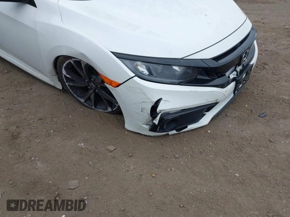 2019 Honda Civic Sedan Sport with VIN 2HGFC2F87KH592488, listed as a IAAI auction lot 42077168 with 44,431 mi miles. Bid and sale history available at carsss.com. Image 6.