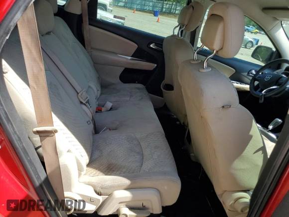 2013 Dodge Journey American Value with VIN 3C4PDCAB7DT695249, listed as a Copart auction lot 53935505 with 178,694 mi miles and Clean title. Bid and sale history available at DreamBid. Image 11.