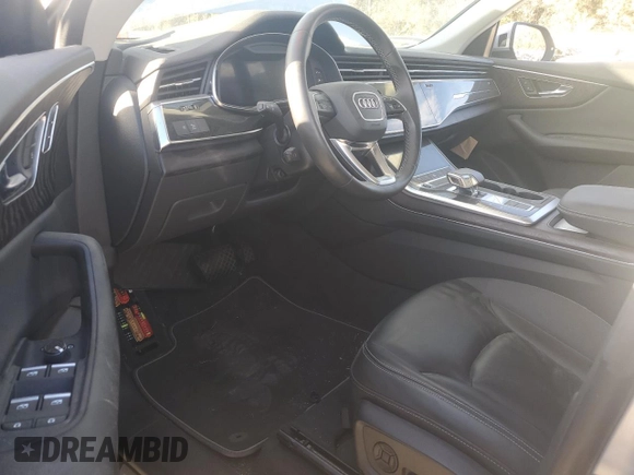 2021 Audi Q8 Premium with VIN WA1AVAF14MD033927, listed as a Copart auction lot 79293024 with 61,041 mi miles and Salvage Title. Bid and sale history available at carsss.com. Image 8.