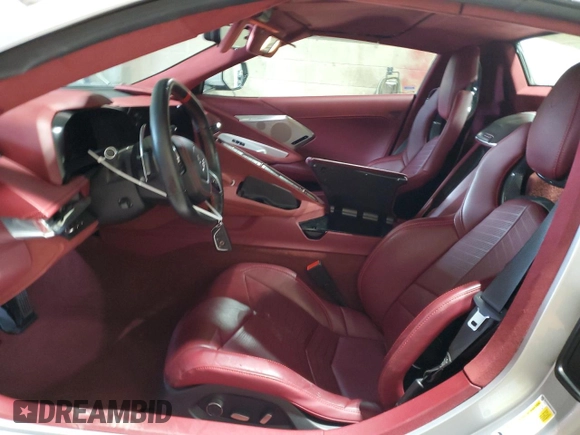 2021 Chevrolet Corvette 3LT with VIN 1G1YC3D49M5114699, listed as a Copart auction lot 61345465 with 5,664 mi miles and Clean title. Bid and sale history available at DreamBid. Image 7.