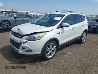 2013 Ford Escape Titanium with VIN 1FMCU0J96DUC24768, listed as a IAAI auction lot 42024198 with 93,080 mi miles. Bid and sale history available at carsss.com. Image 17.