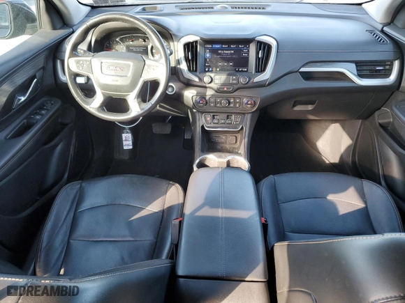 2020 GMC Terrain SLT with VIN 3GKALVEV5LL123897, listed as a Copart auction lot 49029585 with 120,415 mi miles and Salvage Title. Bid and sale history available at carsss.com. Image 8.