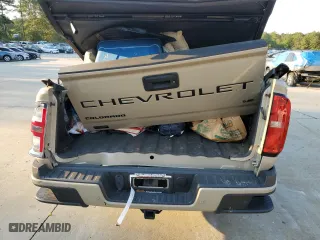 2021 Chevrolet Colorado 2WD Z71 with VIN 1GCGSDEN1M1221448, listed as a Copart auction lot 75447624 with 30,526 mi miles and Salvage Title. Bid and sale history available at carsss.com. Image 6.