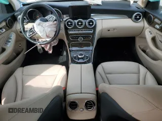 2019 Mercedes-Benz C 300 with VIN 55SWF8EB5KU292748, listed as a Copart auction lot 54100535 with 10,495 mi miles and Salvage Title. Bid and sale history available at DreamBid. Image 8.