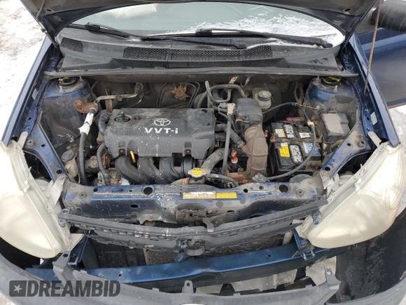 2005 Toyota ECHO with VIN JTDBT123050383622, listed as a Copart auction lot 82329454 with 401,377 mi miles and Salvage Title. Bid and sale history available at carsss.com. Image 11.