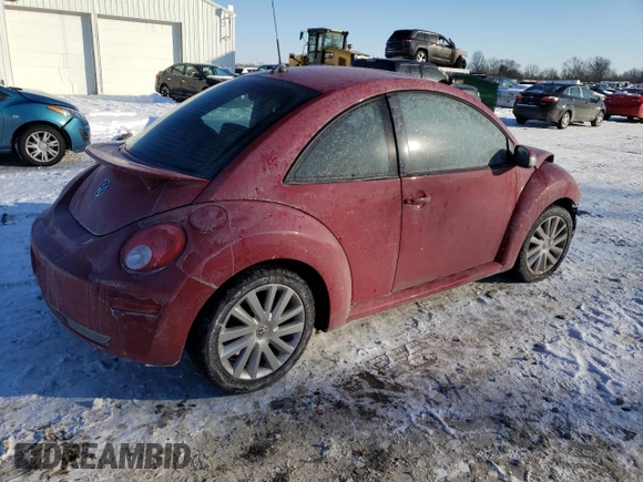 2008 Volkswagen New Beetle Coupe S with VIN 3VWRW31C38M518027, listed as a Copart auction lot 88780045 with 94,533 mi miles and Salvage Title. Bid and sale history available at carsss.com. Image 3.