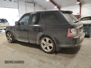 2012 Land Rover Range Rover Sport HSE LUX with VIN SALSK2D40CA740800, listed as a Copart auction lot 53001865 with 139,468 mi miles and Clean Title. Bid and sale history available at carsss.com. Image 2.