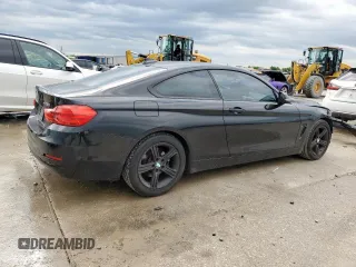 2014 BMW 4 Series 428i with VIN WBA3N3C51EF711635, listed as a Copart auction lot 54813555 with 110,285 mi miles and Salvage title. Bid and sale history available at DreamBid. Image 3.