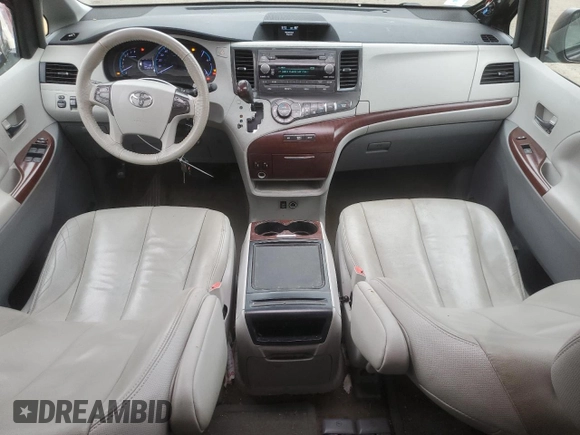 2014 Toyota Sienna XLE with VIN 5TDYK3DC1ES492724, listed as a Copart auction lot 51605245 with 112,079 mi miles and Salvage Title. Bid and sale history available at carsss.com. Image 8.