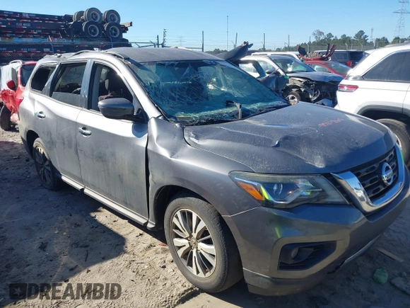 2018 Nissan Pathfinder SV with VIN 5N1DR2MN1JC622756, listed as a IAAI auction lot 40875615 with 127,122 mi miles. Bid and sale history available at carsss.com. Image 13.