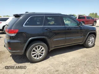 2021 Jeep Grand Cherokee Laredo E with VIN 1C4RJFAG8MC817661, listed as a Copart auction lot 52374235 with 25,305 mi miles and Salvage title. Bid and sale history available at DreamBid. Image 3.