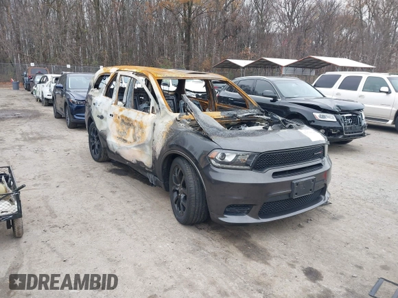 2019 Dodge Durango R/T with VIN 1C4SDJCT8KC652245, listed as a IAAI auction lot 41076834 with Not provided miles and . Bid and sale history available at DreamBid. Image 1.